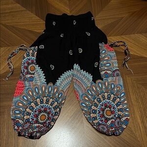 Kid’s Bohemian Patterned Harem Pants